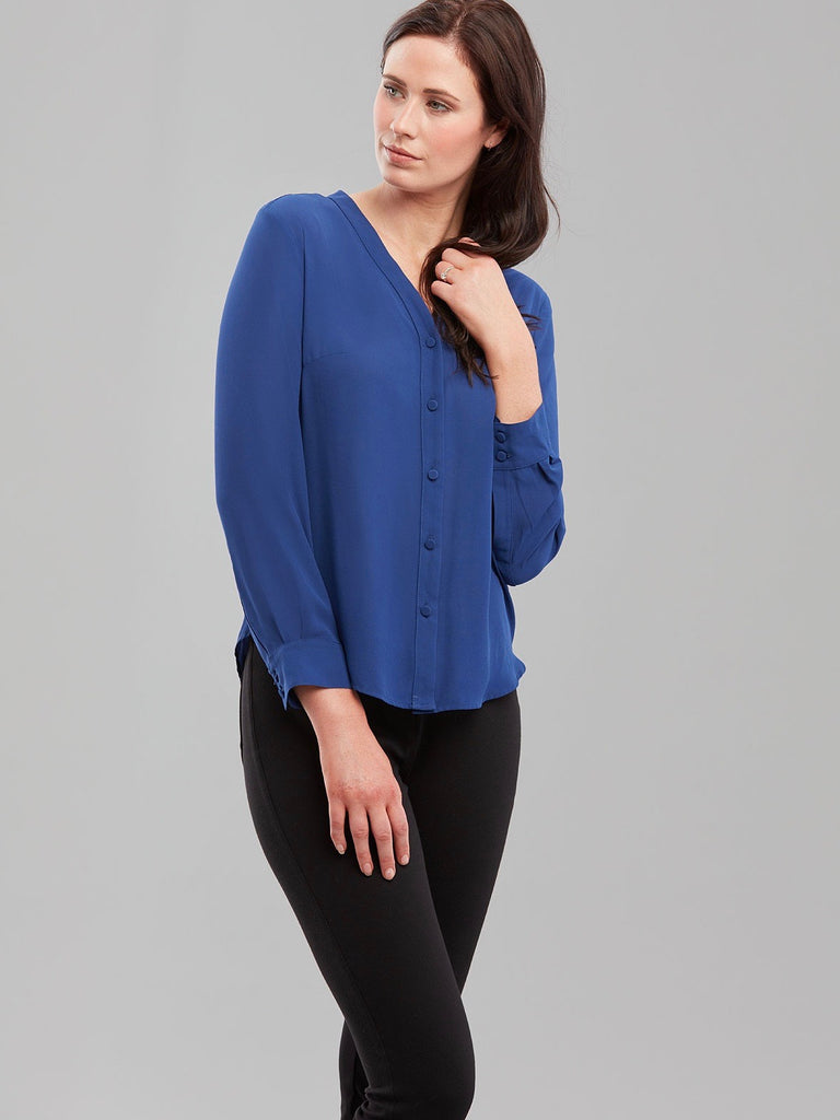 Windsor Blouse - Royal Blue - Issue Clothing