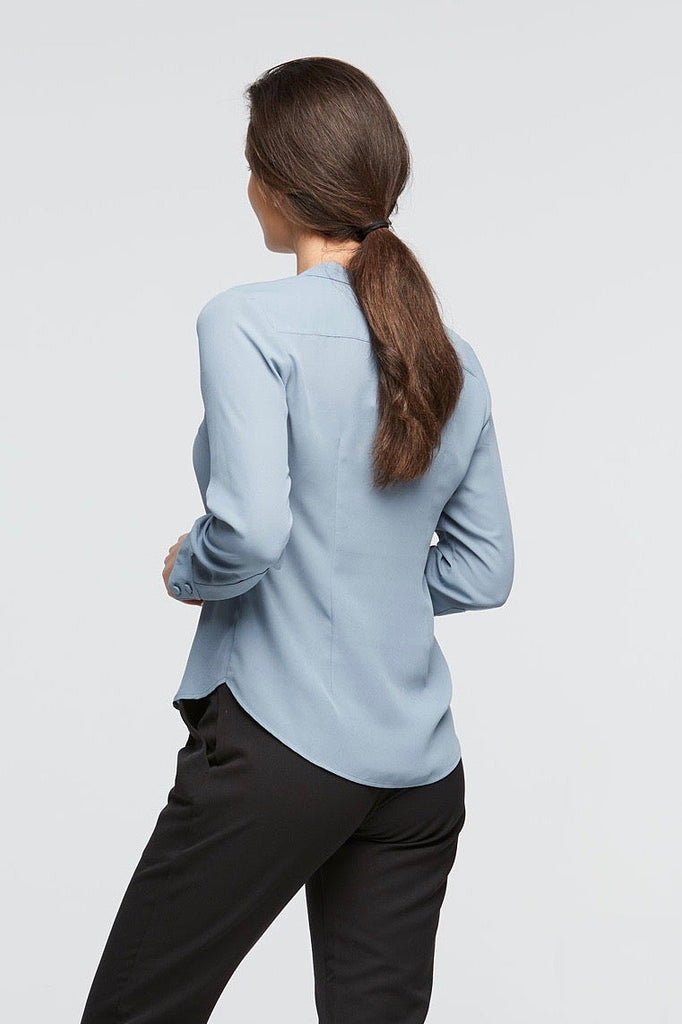 Windsor Blouse - Duck Egg Blue - Issue Clothing