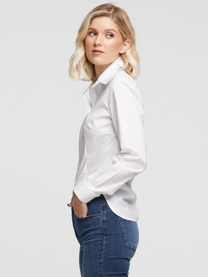 Classic White Tailored Shirt – Issue Clothing - Main Image